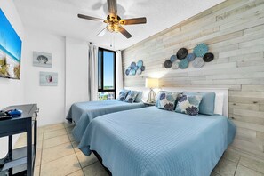 2 bedrooms, iron/ironing board, travel crib, free WiFi