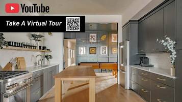 Kylskåp, mikrovågsugn, ugn och spishäll