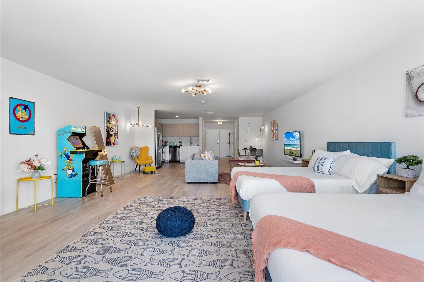 Loft Style Unit with Open Layout