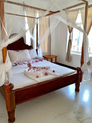 Standard Double Room | Iron/ironing board, free WiFi, bed sheets - Mambo Boutique Nungwi (Nungwi)