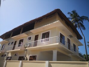 Fassade der Unterkunft