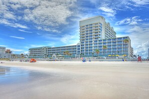 Accommodatie ligt op het strand