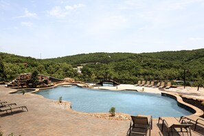 Indoor pool, outdoor pool