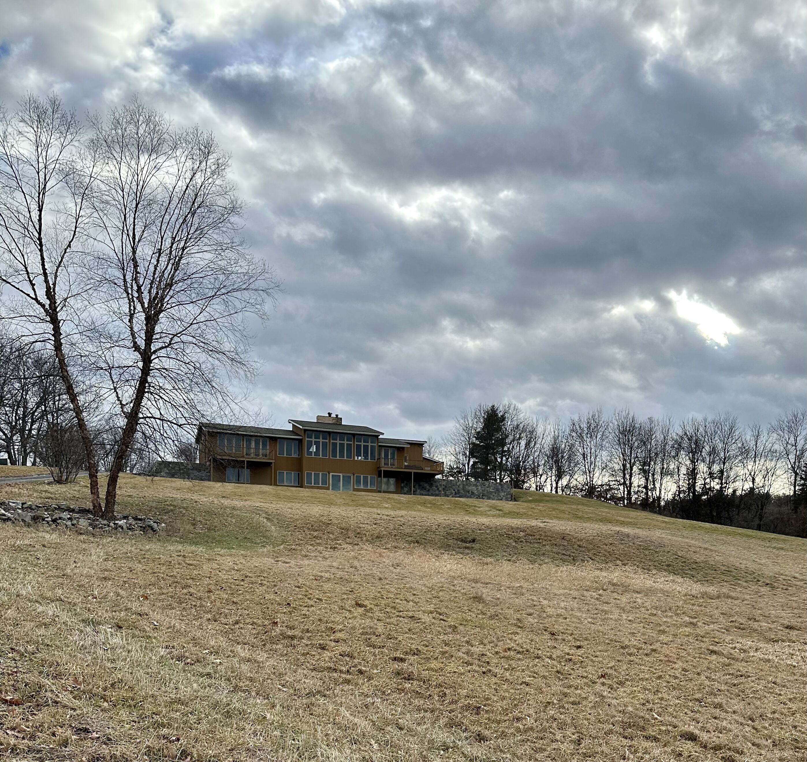 Chalet on 20 acres with beautiful views from every room.