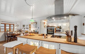Fridge, microwave, dishwasher, coffee/tea maker