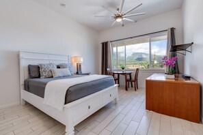 Desk, iron/ironing board, travel crib, free WiFi - Unit 8 Maui Ohana Modern Studio (Wailuku)