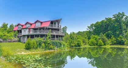 Strawberry Plains Cabin: Private Pond & Game Room!