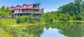 Strawberry Plains Cabin: Private Pond & Game Room!