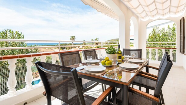 Outdoor dining - Villa Zodiaco Aries by Escape Home (Son Bou)