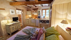 1 Schlafzimmer, Bügeleisen/Bügelbrett, kostenloses WLAN, Bettwäsche