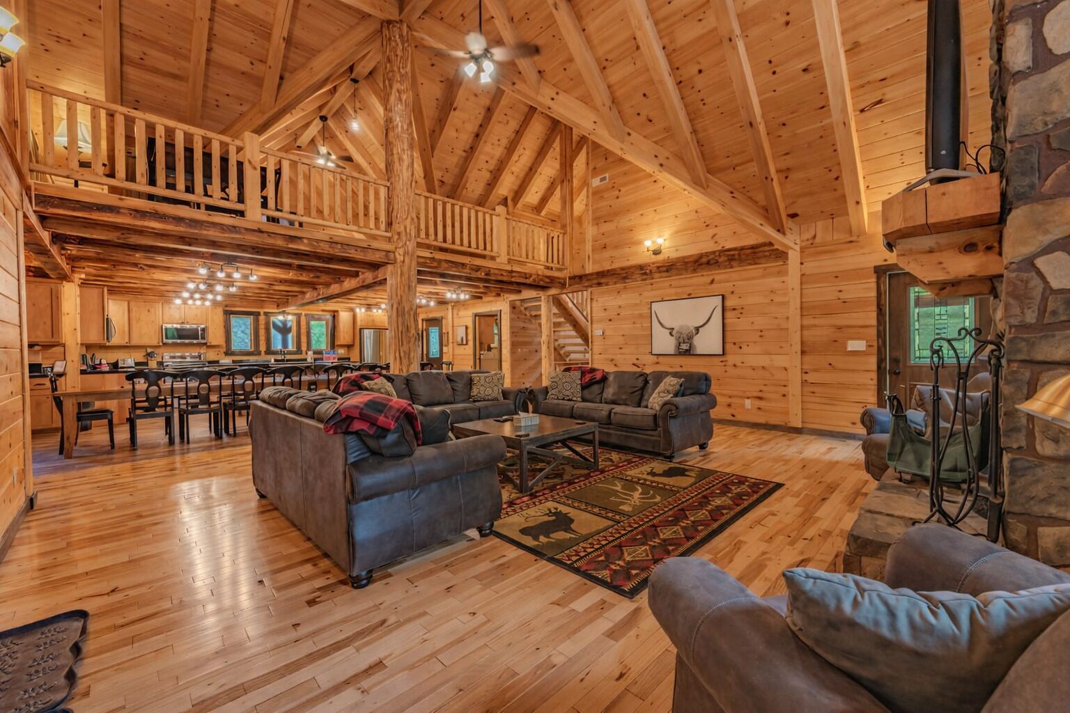 TV connectée, cheminée, jeux vidéo, lecteur de DVD