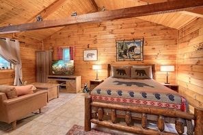 1 habitación y ropa de cama