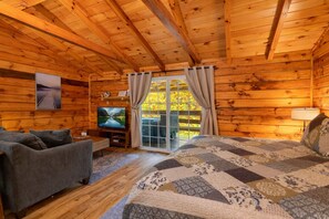 1 habitación y ropa de cama