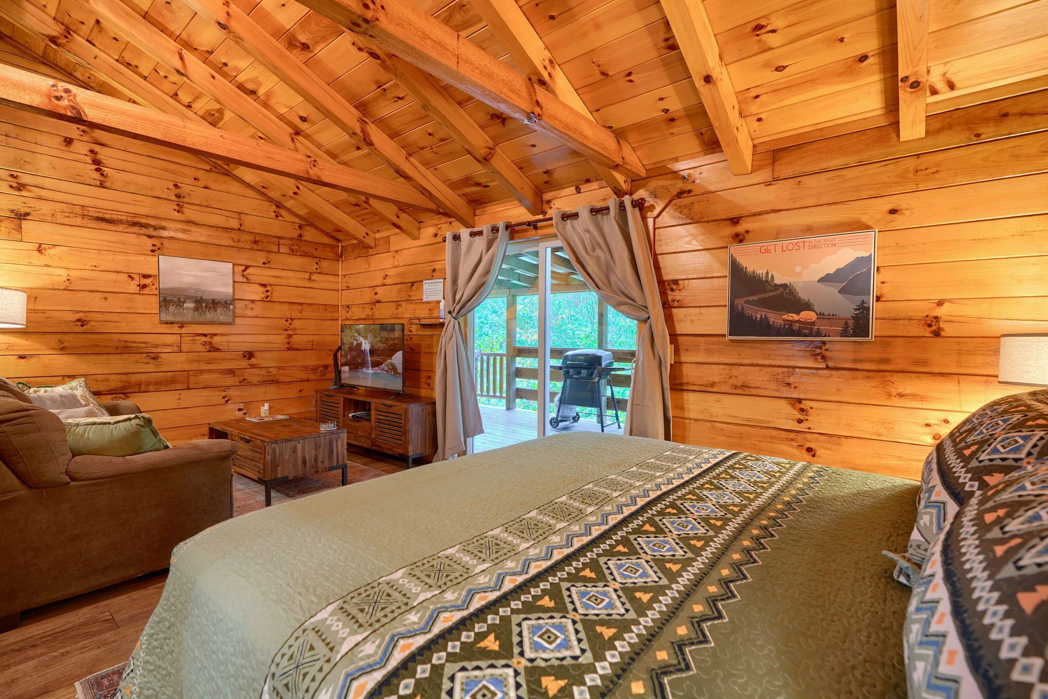 1 habitación y ropa de cama 