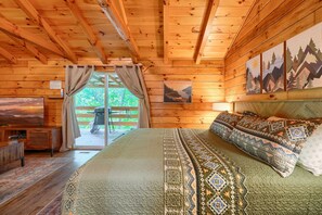 1 habitación y ropa de cama