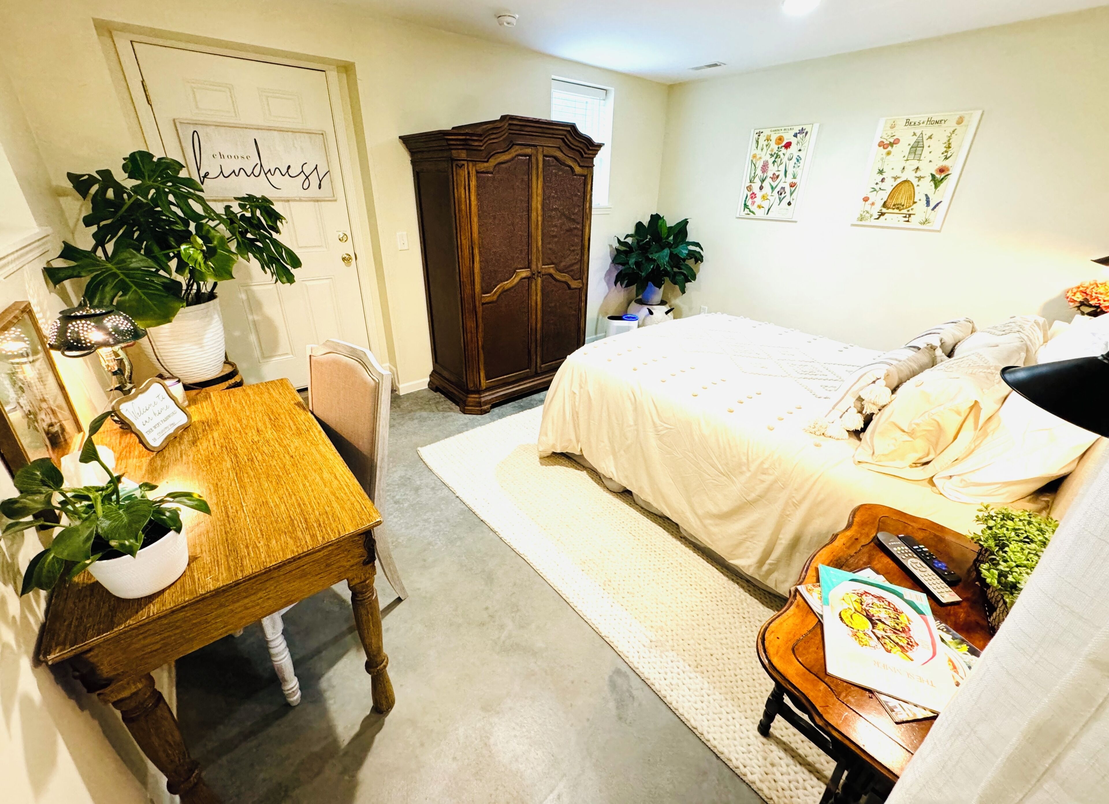 1 chambre, bureau, fer et planche à repasser, Wi-Fi