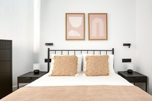 1 室のベッドルーム、アイロン / アイロン台、WiFi、ベッドシーツ