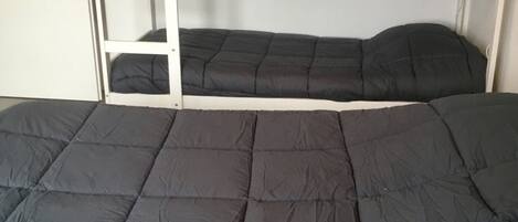 2 bedrooms, iron/ironing board