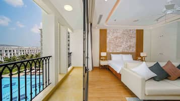 Suite Studio | Literie de qualité supérieure, minibar, coffres-forts dans les chambres