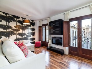 Living area - Beautiful apartment with views of the Alhambra (Granada)