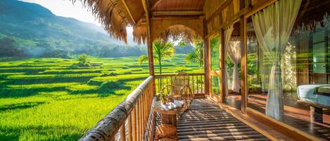 Junior tweepersoonskamer | Terras