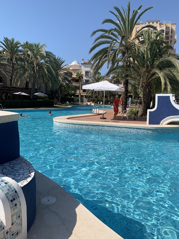 Outdoor pool