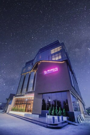 Fassade der Unterkunft