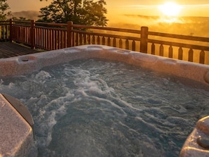 Bain à remous extérieur