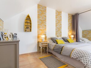 1 bedroom, free WiFi - Spacious apartment with garden and pets allowed - Gatteville-le-Phare (Gatteville-le-Phare)