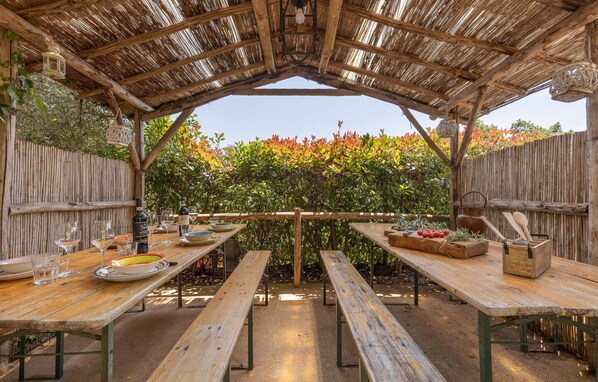 Restauration en plein air