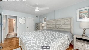 2 bedrooms, desk, free WiFi, bed sheets
