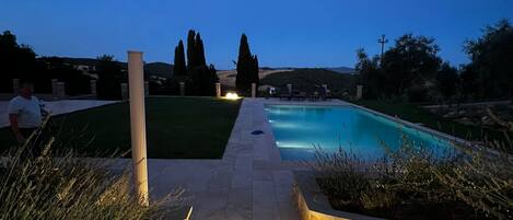 Hus - flera sovrum - rökare - privat pool | Utsikt från boendet