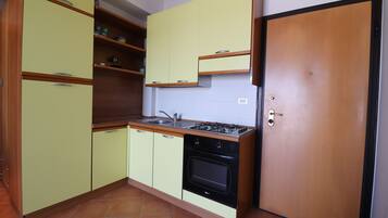 House, 1 Bedroom, Balcony, City View | Private kitchen