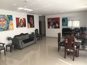 Condo, 2 Bedrooms, Balcony, Garden View | Living room - Beach Town Condo 2 Rooms (Sosúa)