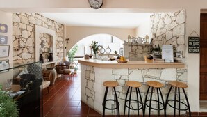 Studio, 1 Bedroom, Balcony | Bar (on property) - "panoramic Terrace, Sustainable Home, Pure Nature" (Rethymno)