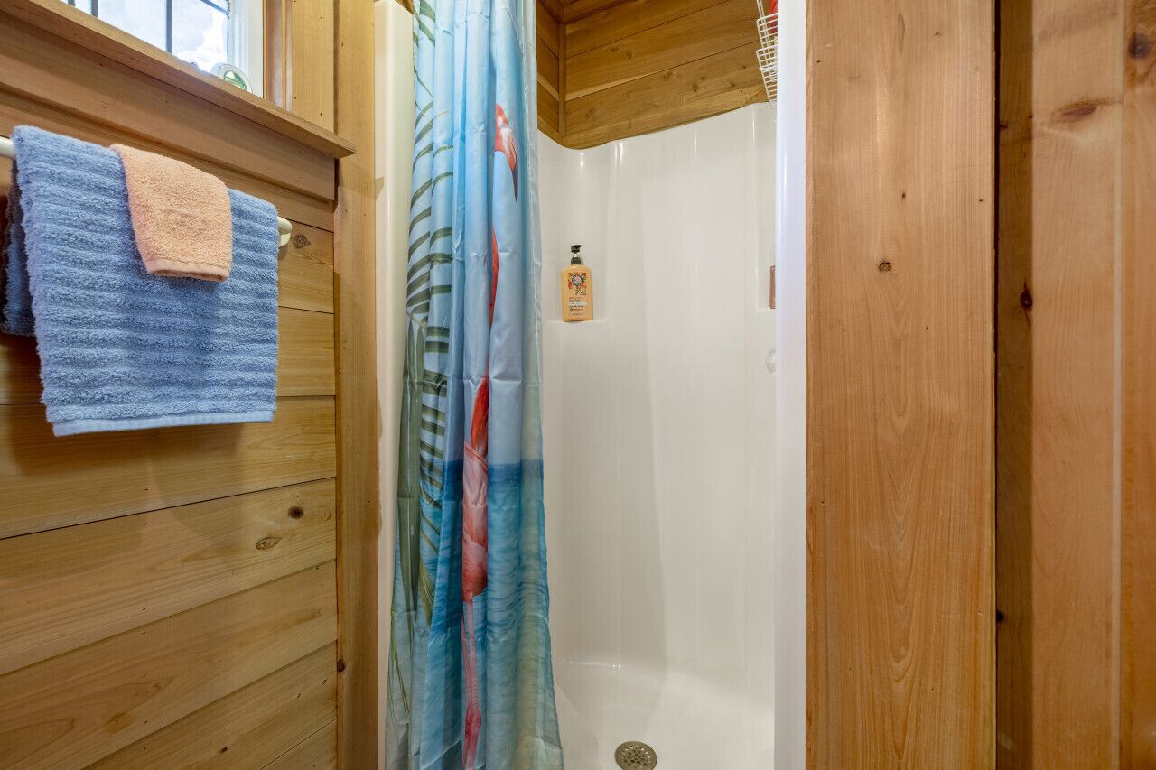 Hair dryer, towels