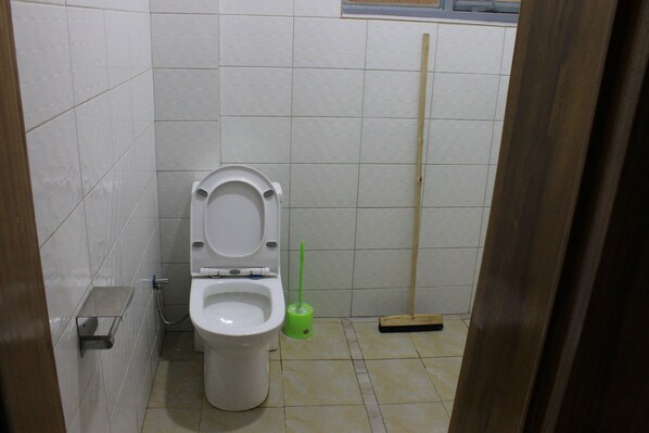 Dusche, Handtücher, Seife