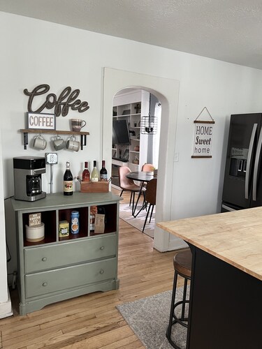 Updated kitchen, Close to downtown, Pet friendly, Privacy fenced backyard!