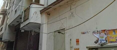 Majoituspaikan julkisivu