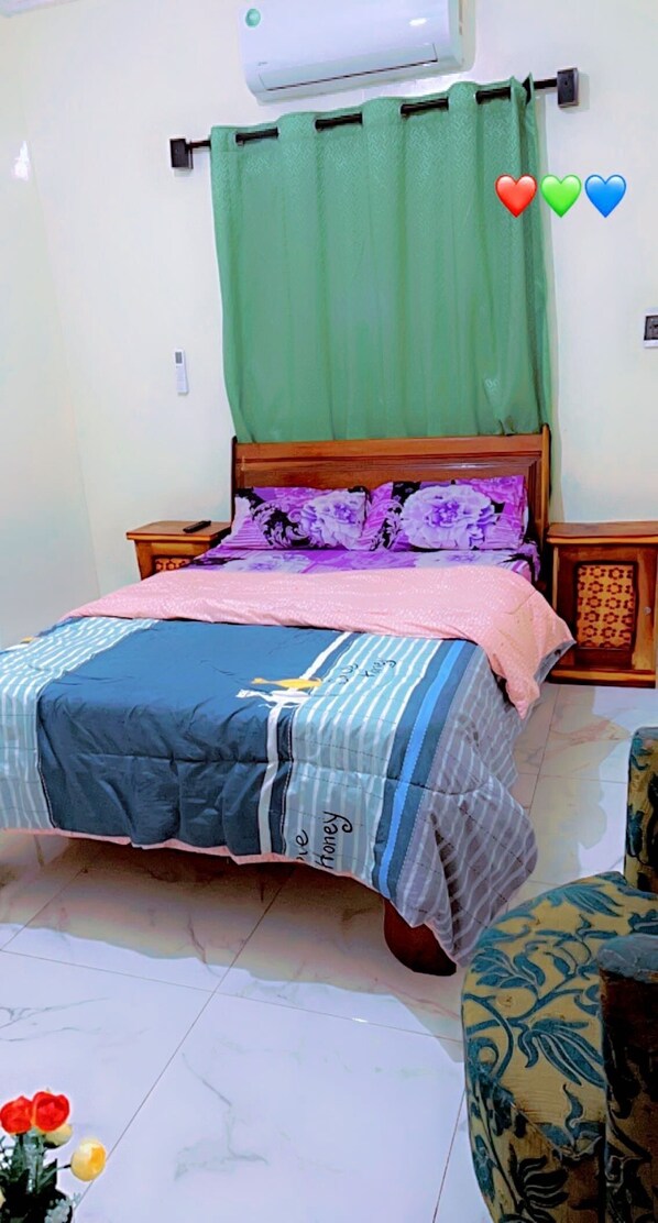 1 間睡房、Wi-Fi、床單