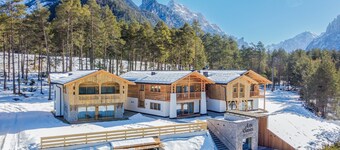 Apartment "Les Ciases Chalets Dolomites Apt 2" with Private Balcony, Shared Sauna & Wi-Fi