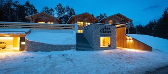Appartamento "Les Ciases Chalets Dolomites Apt 2" con balcone privato, sauna in comune e Wi-Fi