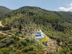 Exterior - Zen Country House with Private Pool & Wi-Fi (Lefkada)
