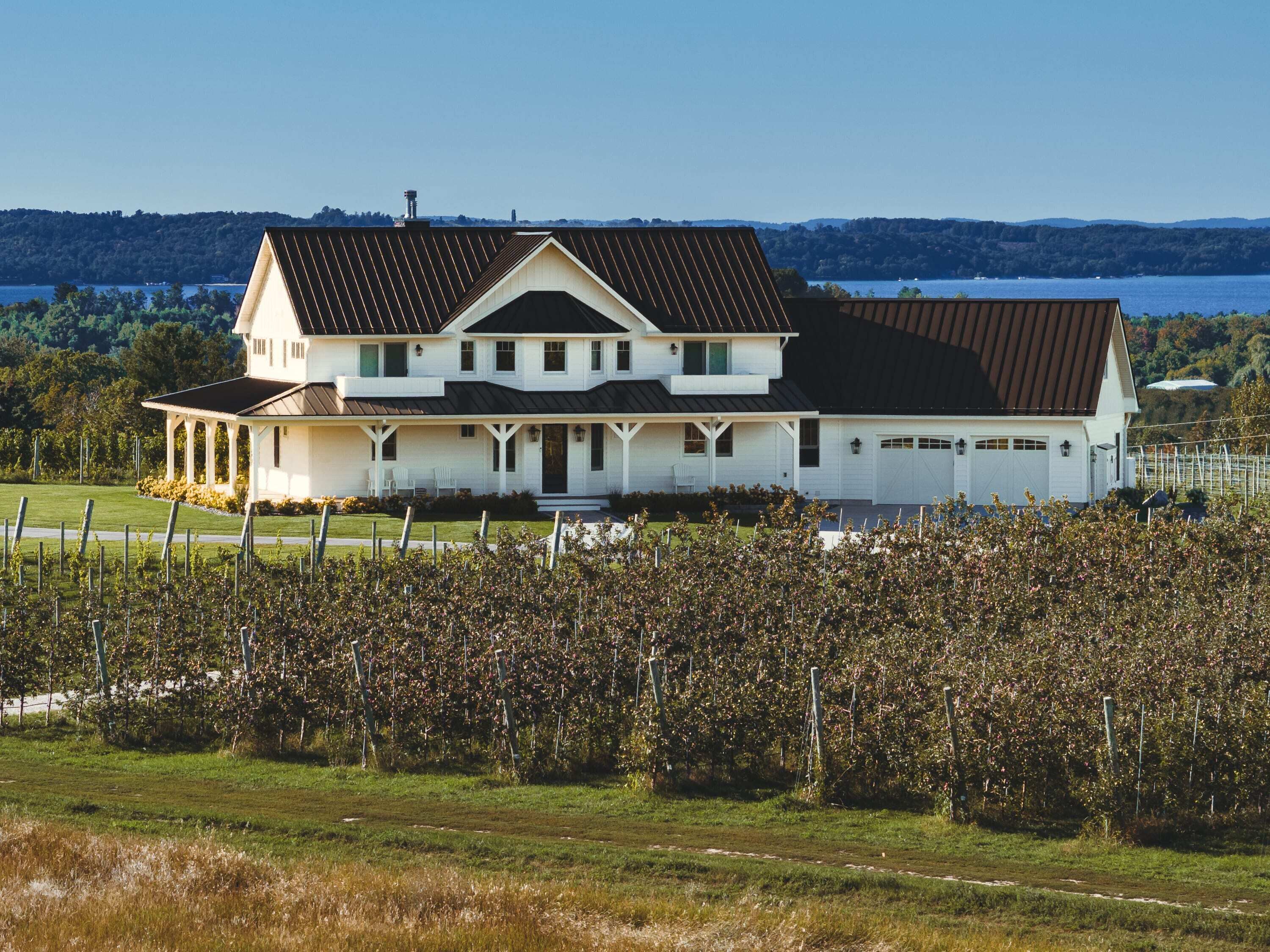 Ann Riley Farmhouse- Vineyard overlooking East Bay