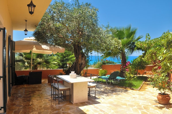 Appartement, 2 chambres, fumeur, balcon | Aire de pique-nique/barbecue