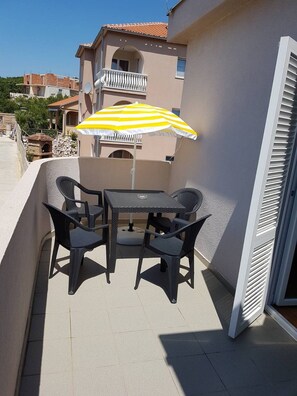 Apartment (One Bedroom Apartment with Balcony) | Balcony - Apartments Božić (Novi Vinodolski)