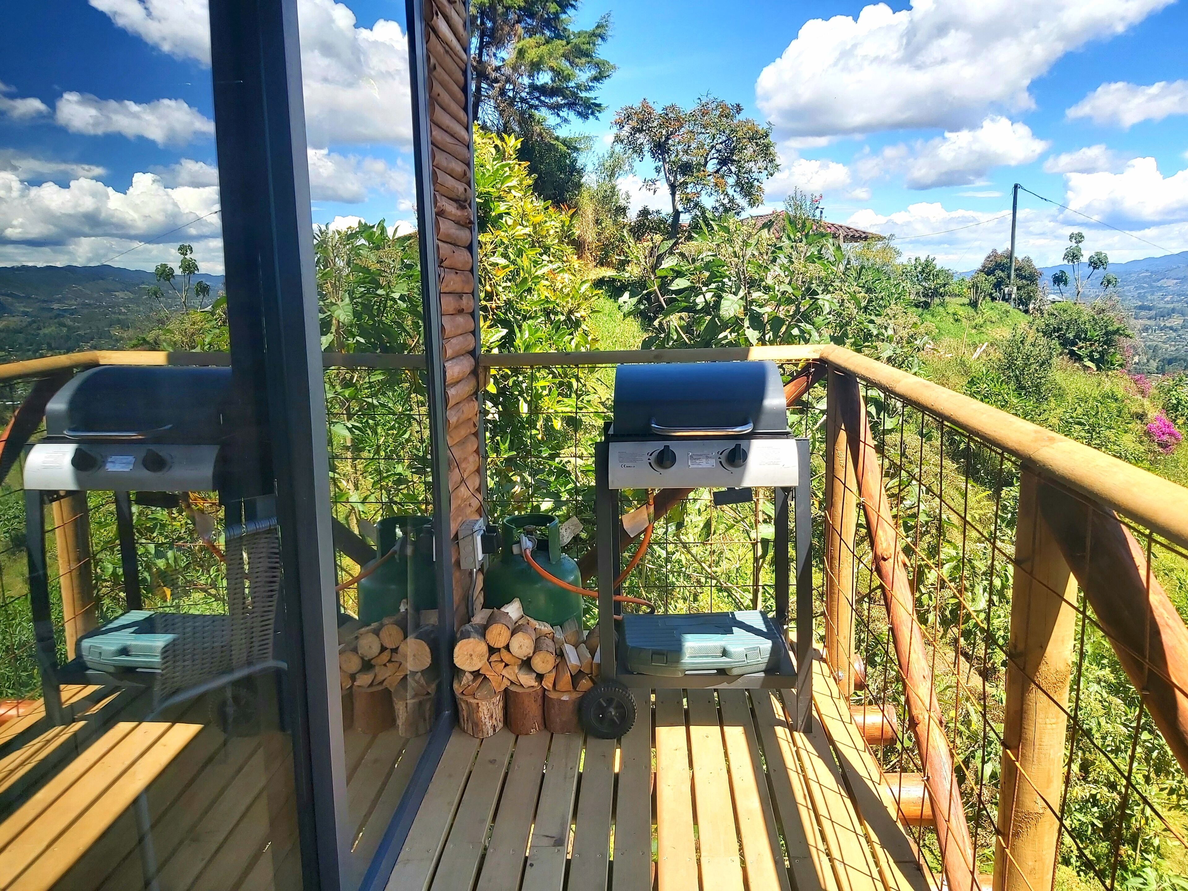 Panoramic Cabin | Terrace/patio