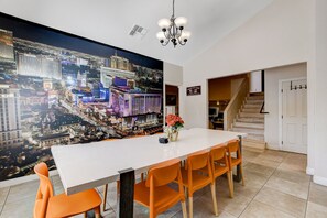 Dining - Secluded Entertainers Dream Compound Near the Strip with Pool (Las vegas)