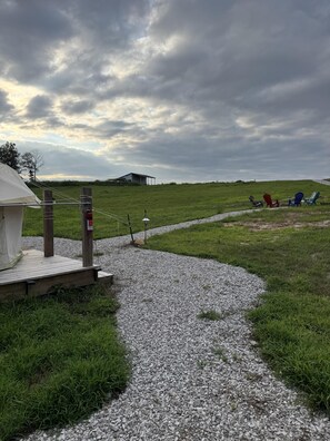 Enceinte de l’hébergement