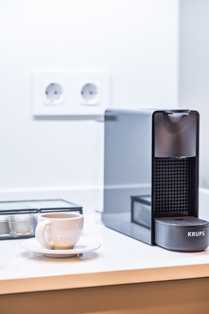 Kaffe och/eller kaffebryggare
